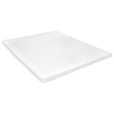 vidaXL Topmatras ei-profiel 6 cm koudschuim 160x200 cm