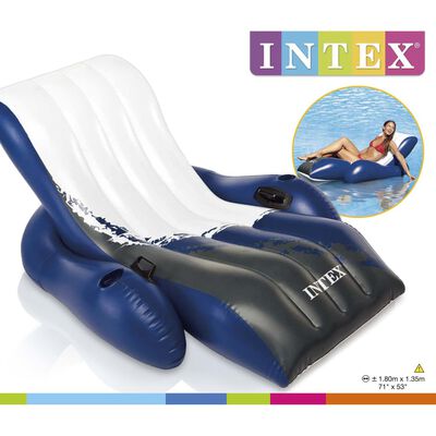 Intex Drijfstoel verstelbaar 180x135 cm