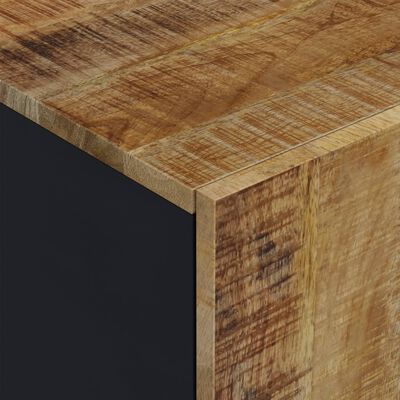 vidaXL Tv-meubel 80x33x46 cm massief mangohout en bewerkt hout