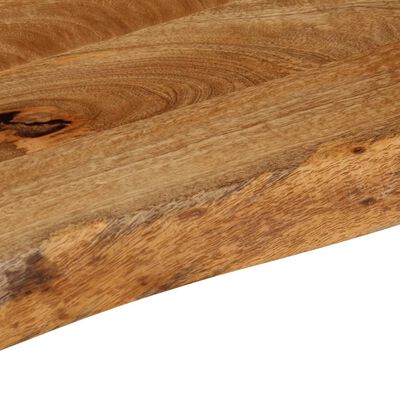 vidaXL Tafelblad met natuurlijke rand 50x40x2,5 cm massief mangohout