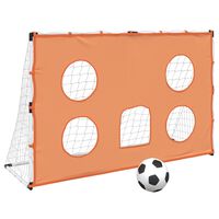 vidaXL Kindervoetbaldoel met doelmat en bal 182x62x118 cm