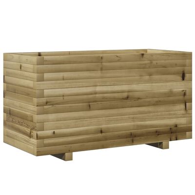 vidaXL Plantenbak 90x40x49,5 cm geïmpregneerd grenenhout