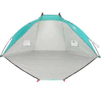 vidaXL Strandtent 268x223x125 cm 185T polyester zeegroen