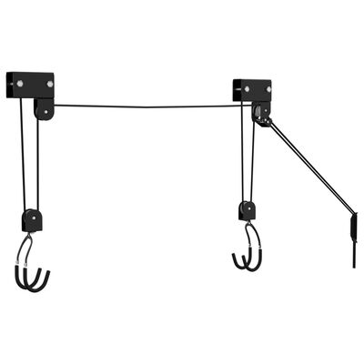 vidaXL Fietstakel met plafondbevestiging 57 kg