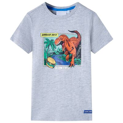 Kindershirt 140 grijs