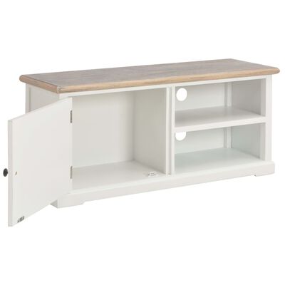 vidaXL Tv-meubel 90x30x40 cm hout wit