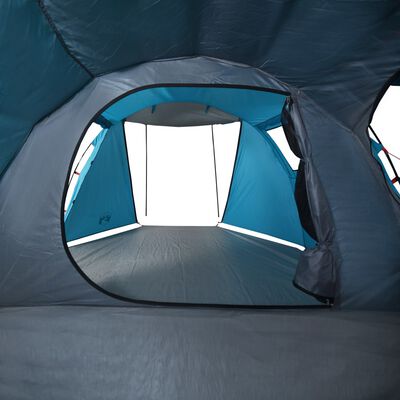 vidaXL Tunneltent 4-persoons waterdicht blauw