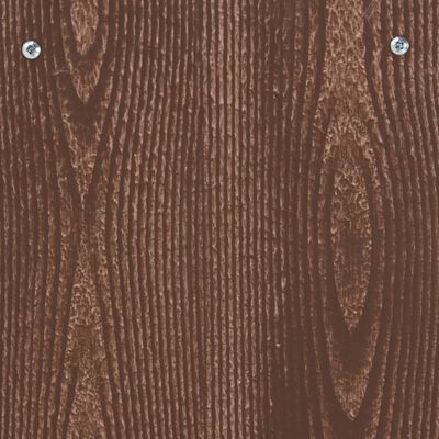 vidaXL Schoenenrek 65x24x117 cm bewerkt hout bruin