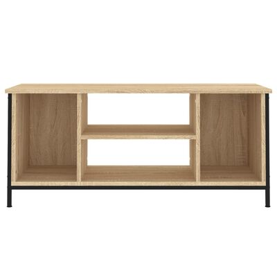 vidaXL Tv-meubel 102x35x45 cm bewerkt hout sonoma eikenkleurig