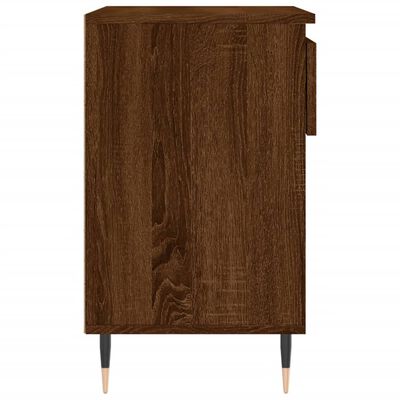 vidaXL Schoenenkast 70x36x60 cm bewerkt hout bruin eikenkleur