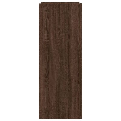 vidaXL Schoenenkast 52x37,5x100 cm bewerkt hout bruin eikenkleurig