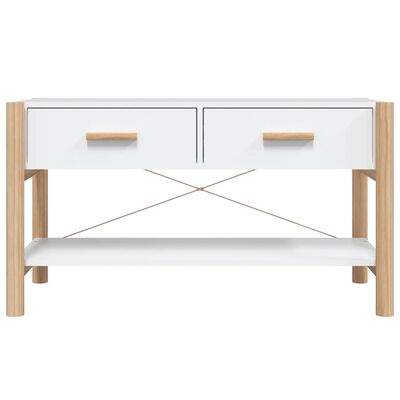 vidaXL Tv-meubel 82x38x45 cm bewerkt hout wit