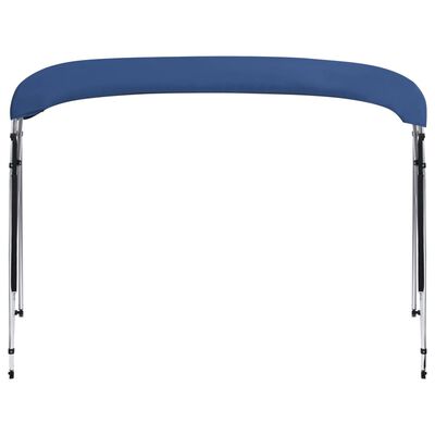 vidaXL Biminitop 4-boogs 243x(230-244)x137 cm marineblauw