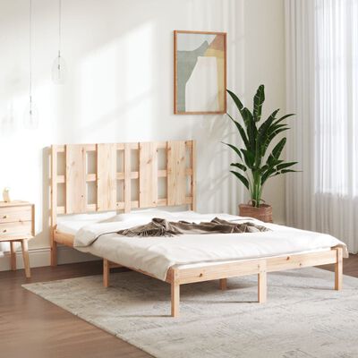 vidaXL Bedframe massief grenenhout 120x200 cm