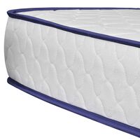 vidaXL Matras traagschuim 200x90x17 cm