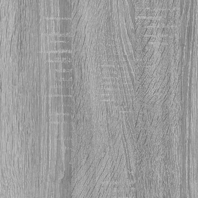 vidaXL Wandschappen kubus 2 st 100x15x30 cm bewerkt hout grijs sonoma