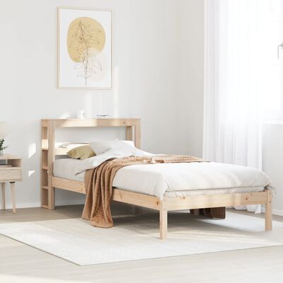 vidaXL Bedframe zonder matras massief grenenhout 100x200 cm