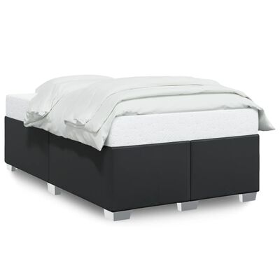 vidaXL Bedframe kunstleer zwart 120x200 cm