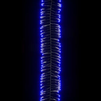 vidaXL Lichtslinger cluster met 3000 LED's blauw 23 m PVC