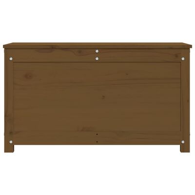 vidaXL Opbergbox honingbruin 80x40x45,5 cm massief grenenhout