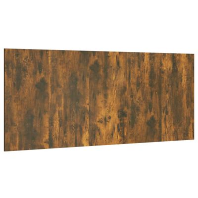 vidaXL Hoofdbord 200x1,5x80 cm bewerkt hout gerookt eikenkleurig