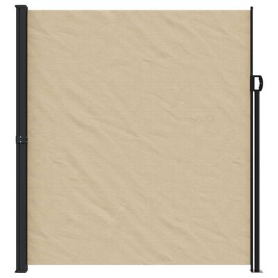 vidaXL Windscherm uittrekbaar 220x500 cm beige