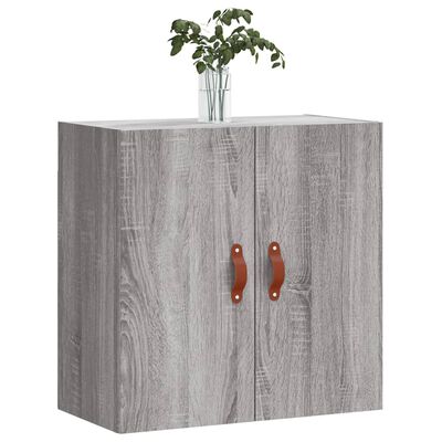 vidaXL Wandkast 60x31x60 cm bewerkt hout grijs sonoma eikenkleurig