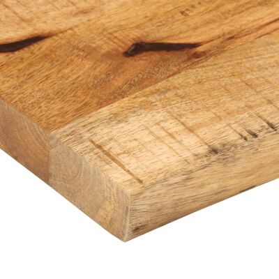 vidaXL Tafelblad met natuurlijke rand 110x30x2,5 cm massief mangohout