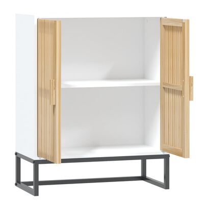 vidaXL Dressoir 60x30x75 cm bewerkt hout wit