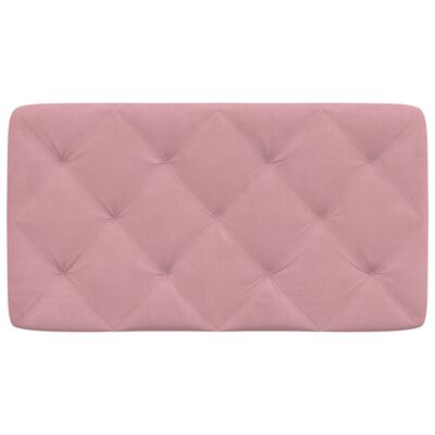 vidaXL Hoofdbordkussen 80 cm fluweel roze