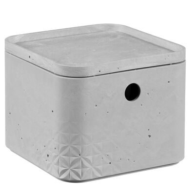 Curver Opbergbox met deksel 3 st Beton maat lichtgrijs |