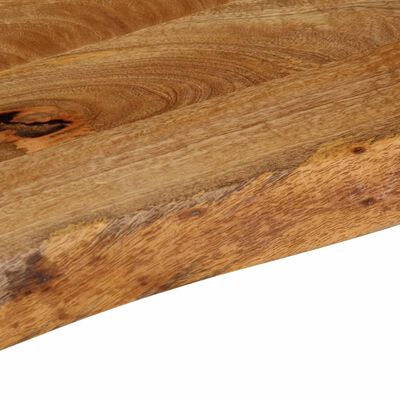 vidaXL Tafelblad met natuurlijke rand 60x20x2,5 cm massief mangohout