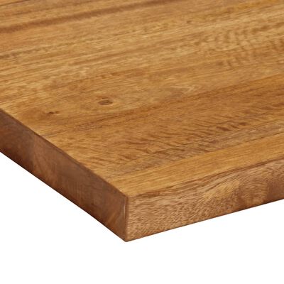 vidaXL Tafelblad rechthoekig 110x40x2,5 cm massief mangohout