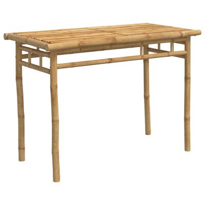 vidaXL Tuintafel 110x55x75 cm bamboe