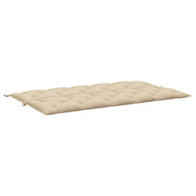 vidaXL Tuinbankkussen 180x(50+50)x7 cm oxford stof beige