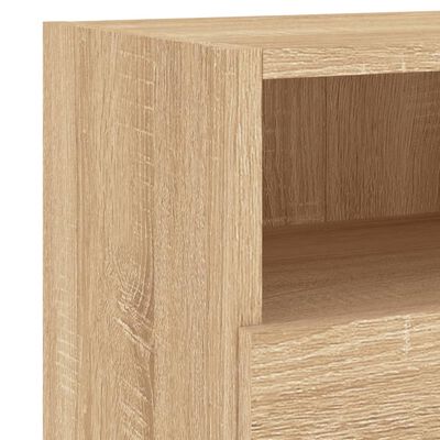 vidaXL Tv-wandmeubel 60x30x30 cm bewerkt hout sonoma eikenkleurig