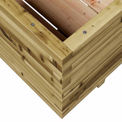 vidaXL Plantenbak 90x60x49,5 cm geïmpregneerd grenenhout