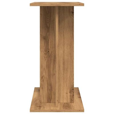 vidaXL Aquariumstandaard 60x30x60cm bewerkt hout artisanaal eikenkleur