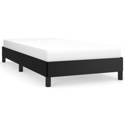 vidaXL Bedframe kunstleer zwart 90x190 cm