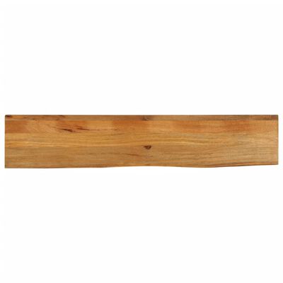 vidaXL Tafelblad met natuurlijke rand 160x20x3,8 cm massief mangohout