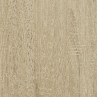 vidaXL Wandschap 70,5x35x30,5 cm bewerkt hout sonoma eikenkleurig