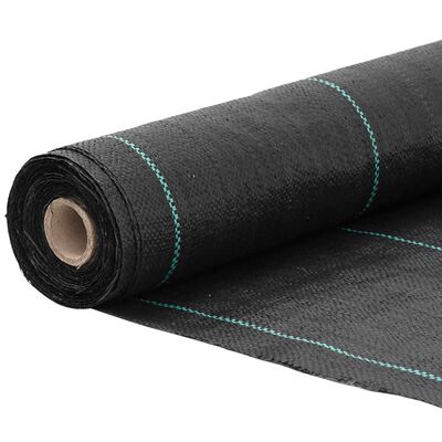 vidaXL Worteldoek 0,5x25 m polypropeen zwart