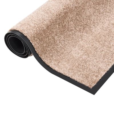 vidaXL Deurmat 80x120 cm beige