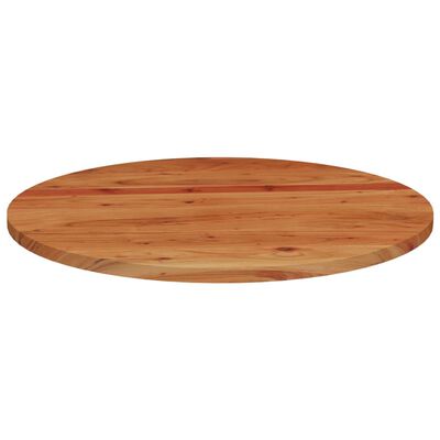 vidaXL Tafelblad rond Ø 90x2,5 cm massief acaciahout