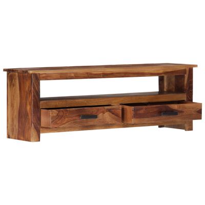 vidaXL Tv-meubel 118x30x40 cm massief hout