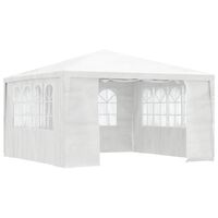 vidaXL Partytent met zijwanden professioneel 90 g/m² 4x4 m wit