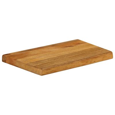 vidaXL Tafelblad met natuurlijke rand 50x40x3,8 cm massief mangohout