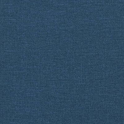 vidaXL Hoofdbordkussen 120 cm stof blauw