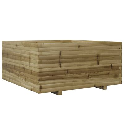 vidaXL Plantenbak 100x100x49,5 cm geïmpregneerd grenenhout