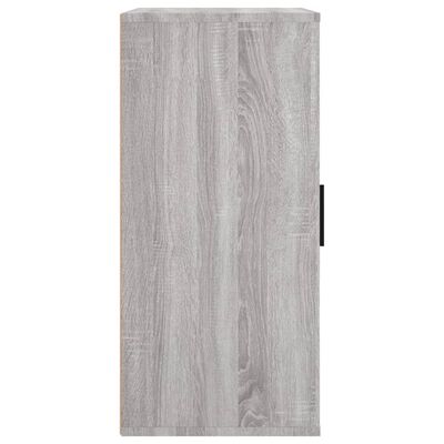 vidaXL Dressoir 40x33x70 cm bewerkt hout grijs sonoma eikenkleurig